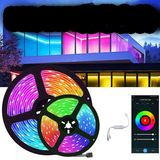 "Multicolor Adjustable Brightness LED Ribbon"