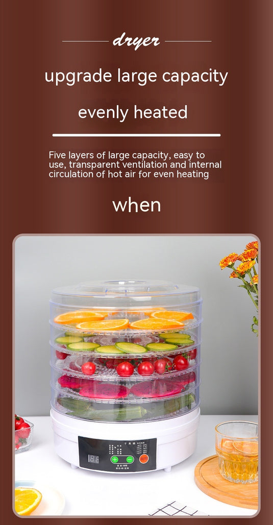 FruitFresh Mini: Compact Home Food Dehydrator